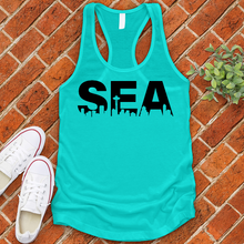 Load image into Gallery viewer, SEA City Line Women's Tank Top