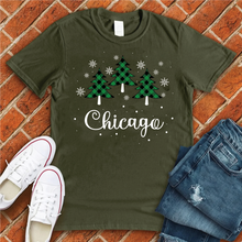 Load image into Gallery viewer, Chicago Christmas Tree Tee