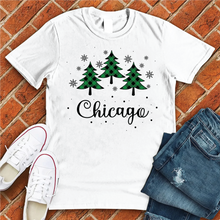 Load image into Gallery viewer, Chicago Christmas Tree Tee