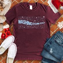 Load image into Gallery viewer, Washington DC Snowflake City Tee