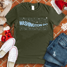 Load image into Gallery viewer, Washington DC Snowflake City Tee