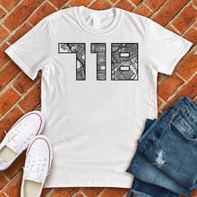 Load image into Gallery viewer, 718 Map Tee