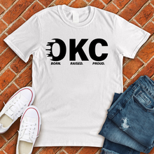 Load image into Gallery viewer, OKC Born Raised Proud Tee
