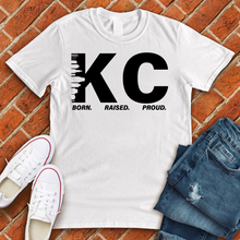 Load image into Gallery viewer, KC Born Raised Proud Tee