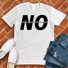Load image into Gallery viewer, NO Stripe Tee