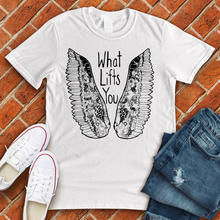 Load image into Gallery viewer, What Lifts You Full Tee