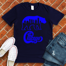 Load image into Gallery viewer, Blue Chicago Bear Tee