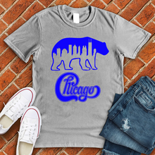 Load image into Gallery viewer, Blue Chicago Bear Tee
