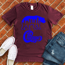 Load image into Gallery viewer, Blue Chicago Bear Tee