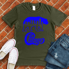 Load image into Gallery viewer, Blue Chicago Bear Tee