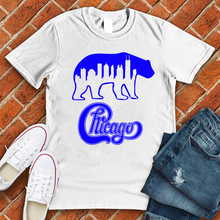 Load image into Gallery viewer, Blue Chicago Bear Tee