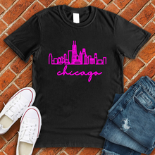 Load image into Gallery viewer, Chicago Skyline Tee