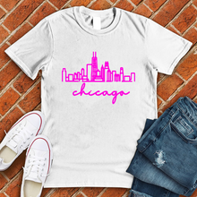 Load image into Gallery viewer, Chicago Skyline Tee