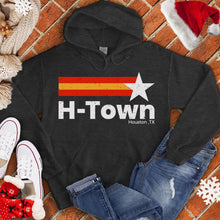 Load image into Gallery viewer, H-Town Star Stripes Xmas Hoodie