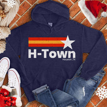 Load image into Gallery viewer, H-Town Star Stripes Xmas Hoodie