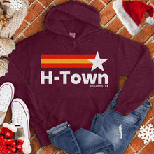Load image into Gallery viewer, H-Town Star Stripes Xmas Hoodie
