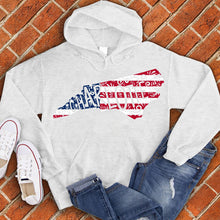 Load image into Gallery viewer, Charlotte American Flag State Hoodie