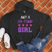 Load image into Gallery viewer, Just A CHI Town Girl Hoodie