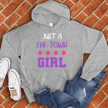 Load image into Gallery viewer, Just A CHI Town Girl Hoodie