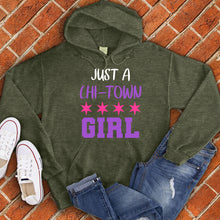 Load image into Gallery viewer, Just A CHI Town Girl Hoodie