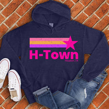Load image into Gallery viewer, Neon H Town Shooting Star Hoodie