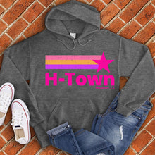 Load image into Gallery viewer, Neon H Town Shooting Star Hoodie