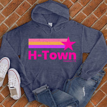 Load image into Gallery viewer, Neon H Town Shooting Star Hoodie