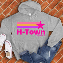 Load image into Gallery viewer, Neon H Town Shooting Star Hoodie