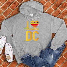 Load image into Gallery viewer, I Love Washington DC Monument Heart Hoodie