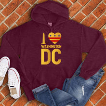 Load image into Gallery viewer, I Love Washington DC Monument Heart Hoodie