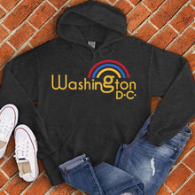 Load image into Gallery viewer, Washington DC Rainbow Hoodie