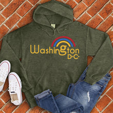 Load image into Gallery viewer, Washington DC Rainbow Hoodie