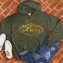 Load image into Gallery viewer, Welcome To Las Vegas Gold Hoodie