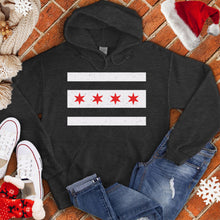 Load image into Gallery viewer, Chicago Flag Stripes Hoodie