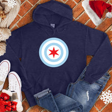 Load image into Gallery viewer, Chicago Round Flag Hoodie