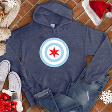 Load image into Gallery viewer, Chicago Round Flag Hoodie