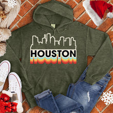 Load image into Gallery viewer, Retro Houston Christmas Hoodie