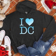 Load image into Gallery viewer, I Love DC Snow Hoodie