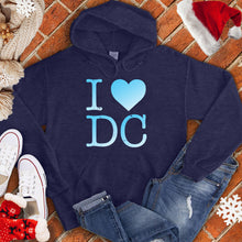 Load image into Gallery viewer, I Love DC Snow Hoodie