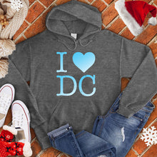 Load image into Gallery viewer, I Love DC Snow Hoodie