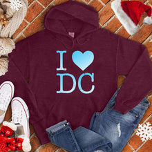 Load image into Gallery viewer, I Love DC Snow Hoodie