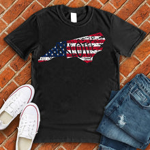 Load image into Gallery viewer, Charlotte American Flag State Tee