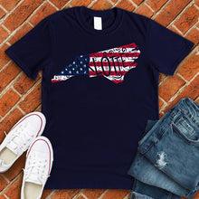 Load image into Gallery viewer, Charlotte American Flag State Tee