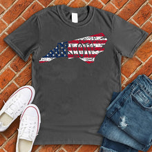Load image into Gallery viewer, Charlotte American Flag State Tee
