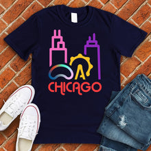 Load image into Gallery viewer, Chicago Colorful City Tee