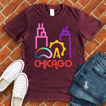 Load image into Gallery viewer, Chicago Colorful City Tee