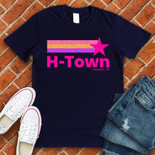 Load image into Gallery viewer, Neon H Town Shooting Star Tee