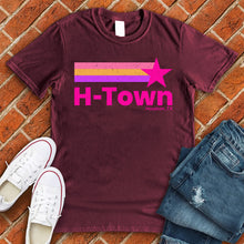 Load image into Gallery viewer, Neon H Town Shooting Star Tee