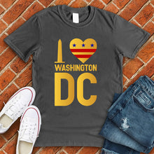 Load image into Gallery viewer, I Love Washington DC Monument Heart Tee