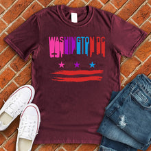 Load image into Gallery viewer, Washington DC Flag Skyline Tee